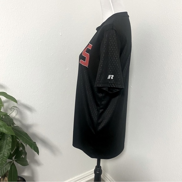 Russell Utah Utes Jersey Mens Black Size Medium (38/40) 100% Polyester - Picture 3 of 7
